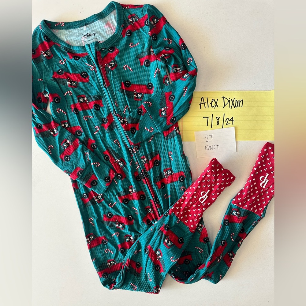 Posh Peanut Mickey Christmas Pajamas